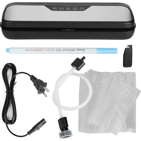 Automatischer Vakuumierer für Lebensmittel – Mini-Elektro-Vakuumiergerät – 110–240 V (US-Stecker) (1/5)