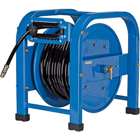 Riegler Schlauchaufroller, mobiler Einsatz, PU-Schl. Ø 12x8, G 3/8, 50 m (1/3)