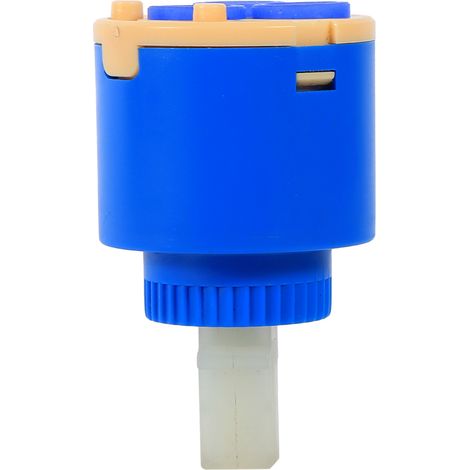 Cartouche céramique 35mm mélangeur robinet mitigeur interne vanne PP plastique bleu pratique (1/5)