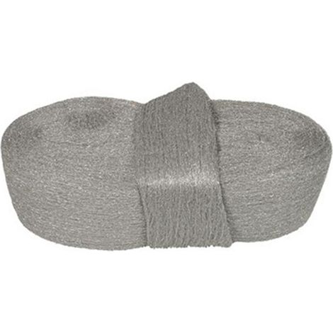 Bobina da 2,5 kg di lana d'acciaio liscia n. 0000 fine