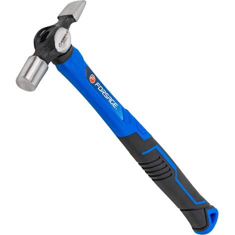 Martillo de construcción para clavar clavos y enderezar chapa metálica 150 g (1/4)