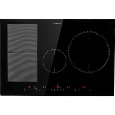 Klarstein Placa de inducción Delicatessa 77 4 zonas 7000W vitrocerámica