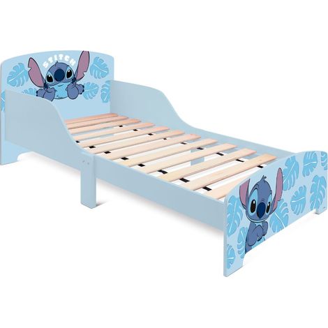 Disney Lilo & Stitch Lettino per Bambine 70x143x60cm con sponde di sicurezza - Ideale dai 3 Anni