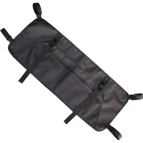 Sac Latéral Pliable Pour Chariot Sac organisateur de plage tri-rangement 600D Oxford Accessoires Parapluie Camping Pique-Nique Jardin Extérieur, Poche Latérale Pliable Noire (1/5)