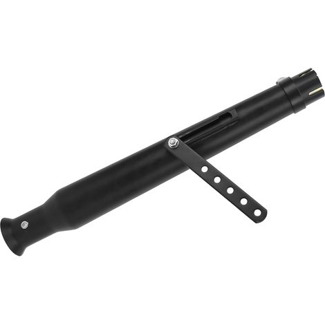 Universeller 45-mm-Motorradauspuff (1,8 Zoll) mit universellem Slip-On-Anschluss, schwarz. (1/5)