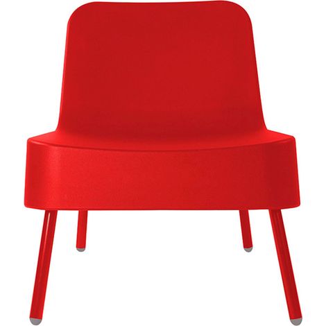 Resol BOB Sillón Interior, Exterior  Rojo