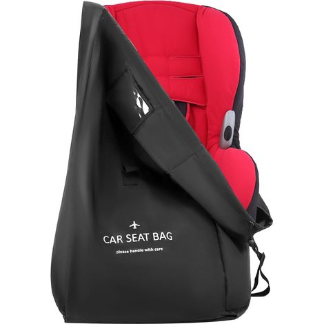 Housse de Siège Auto Universelle Résistante à l'eau, 85x45x45 cm, pour Voyage à l'Aéroport - Noir (1/5)