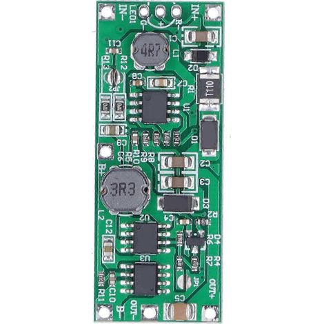 3,7-V-USV-Modul mit Verpolungsschutz, Phenolharz, unterbrechungsfreie Stromversorgung für 9-V-Router (1/5)