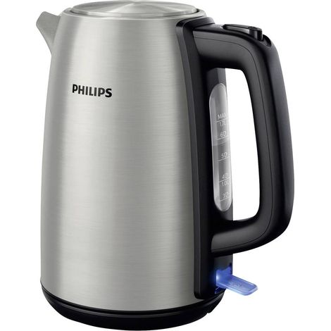 PHILIPS Bouilloire métal 1,7 L (1/10)