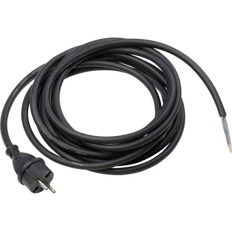 Câble de Connexion pour perceuse H05RN-F 2x1.0, 3 m (1/2)