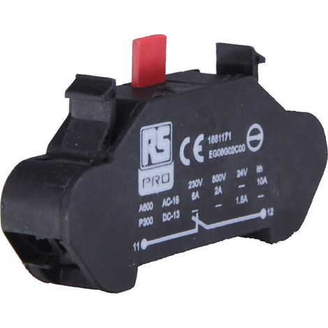 Bloc de contacts RS PRO ( Prix pour 1 )