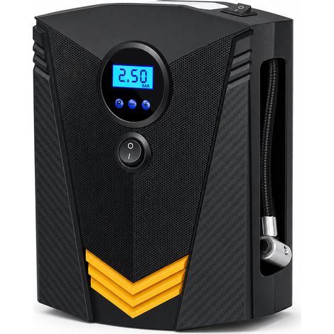 Pompe à Air Sans Fil Portable pour Voiture avec Écran LED (1/5)