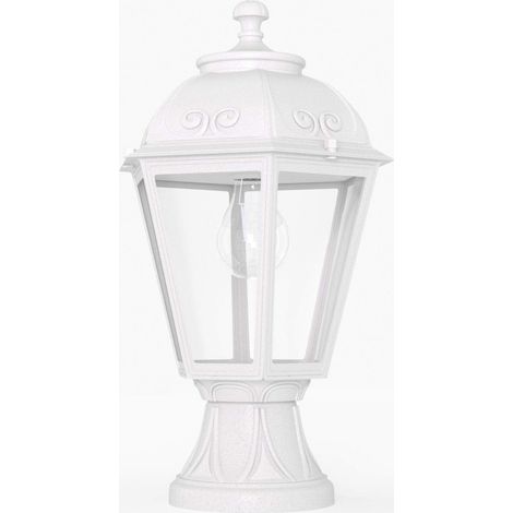 Farol De Pie FUMAGALLI "MIKROLOT/SABA" - E27 - IP55 - Blanco