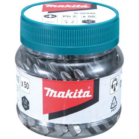 MAKITA B-26490 BOTE DE PUNTAS PH2-50 (1/2)