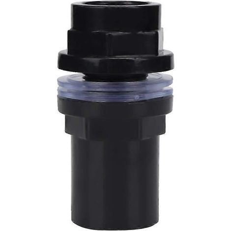 Lot de 5 tubes droits en PVC pour aquarium (25 mm) (1/5)