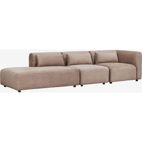 Sofá modular esquinero de 3 piezas con diván izquierdo Fogler SKLUM             