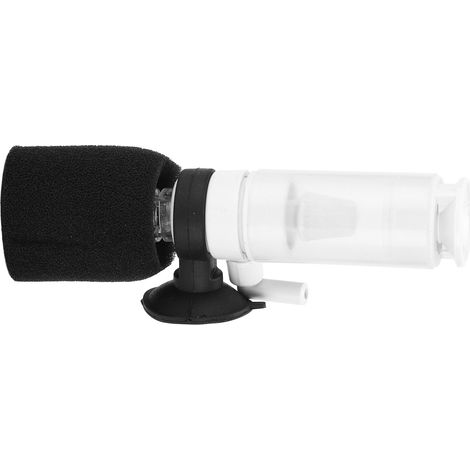 Mini filtre à éponge ultra-silencieux 3 en 1, système de filtration avec pompe à air, adapté aux petits aquariums. (1/5)