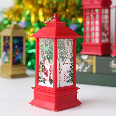 Lampe suspendue LED Père Noël, décoration de Noël