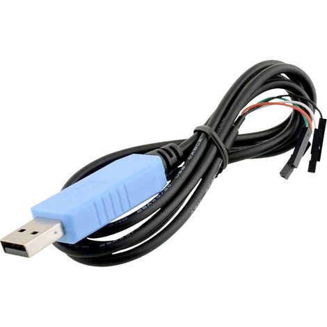 Radxa RockPiUSBTTL Jumper-Kabel Rock Pi [1x USB 2.0 Stecker A - 4x Drahtbrücken-Buchse] 1.50 m Sch
