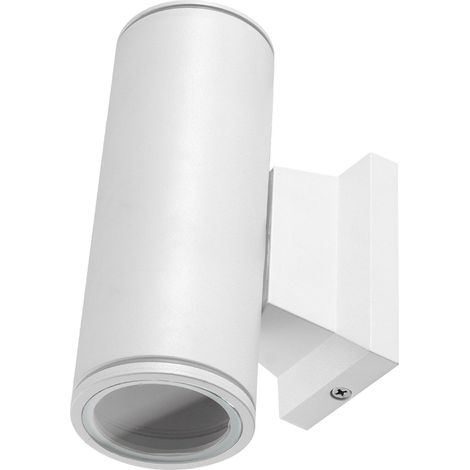 Applique da parete Correggio Bianco IP65 2 x GU10 Aigostar (1/5)