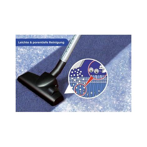Maximex Poudre de nettoyage pour tapis, set de 3 - pour les tapis et les rembourrages Capacité: 1.26 l, Composition chimique, 23.5 x 4 x 21.5 cm, Blanc (1/4)