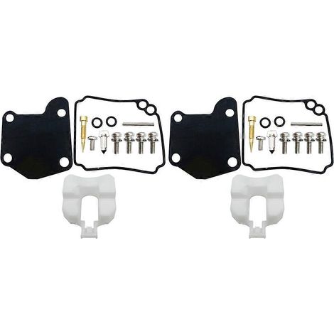 Kit de réparation de carburateur pour moteur hors-bord Yamaha 2 temps 9,9 CV et 15 CV (2 pièces, référence 63V-W0093-00) (1/5)