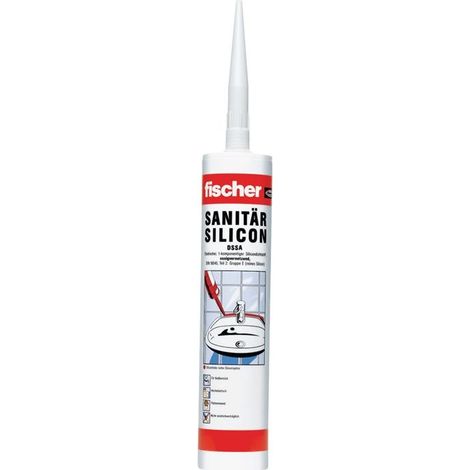 fischer Sanitärsilikon DSSA 310ml bahama-beige (1/5)