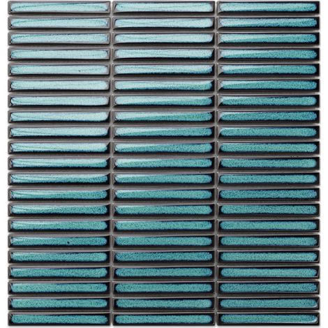 Ilcom – Mosaïque en céramique pour salle de bain et cuisine 28.2cm x 29cm – Résistante aux hautes températures – Découpe facile pour surfaces droites (1/5)