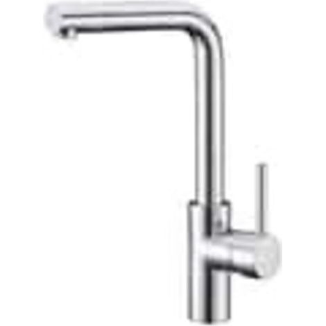 Robinet de cuisine haut Robinet d’évier monocommande Robinets de cuisine Robinet en laiton avec technologie PVD (1/3)