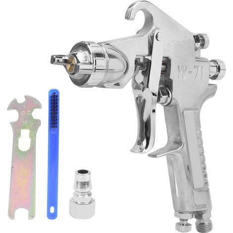 Pistolet à Peinture avec Pot W-71 1.3mm pour Voiture, Mur et Porte - Style Japonais (1/5)