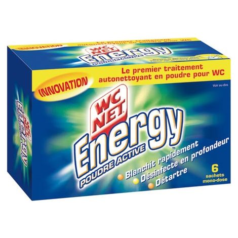 Wc Net Pulver Energie Entkalker X6 Beutel - Wc Net