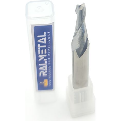 Fresa conica in metallo duro integrale per stampi piatti D3 x 4° x D6 mm (1/3)