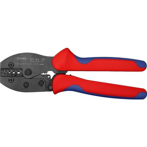 Knipex Crimpzange Schwarz Bereich 0,5 bis 6 mm