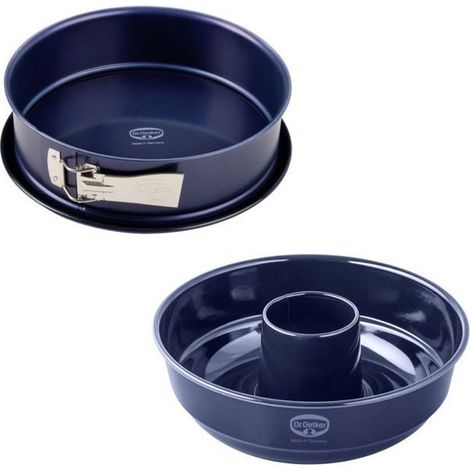 Set de moldes con bisagra 26 cm y molde savarín - DR OETKER - Back Liebe - 26 cm (1/4)