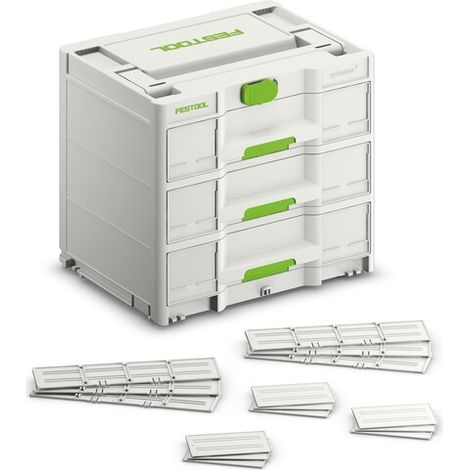 Sortainer de 3 cajones Festool SYS3-SORT/3 M 337 (396 x 296 x 337 mm) – 577769