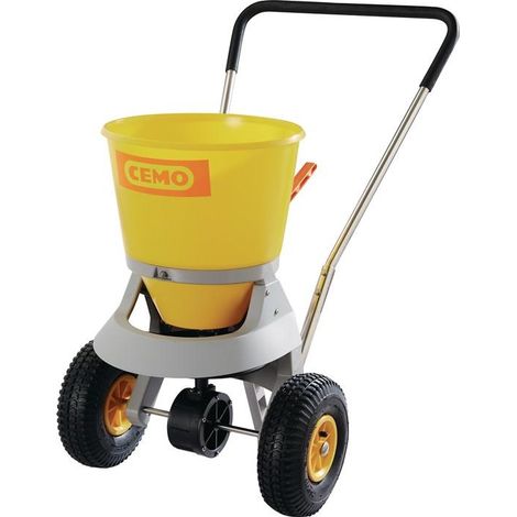 Streugutwagen 20l Ku.gelb Bereifung Luft m.Streumengenregler 1-4m Cemo (1/6)