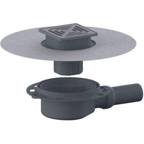 DALLMER Scarico a pavimento DallDrain Select OM, DN 50, 120 x 120 mm, 517579