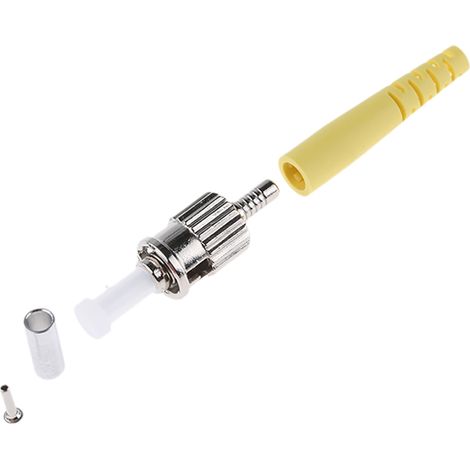 Connecteur pour fibre optique ST Simplex, , Monomode ( Prix pour 1 )