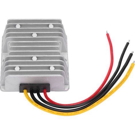 Convertisseur DC-DC étanche 24V à 13.8V 15A pour applications extérieures en boîtier aluminium (1/5)