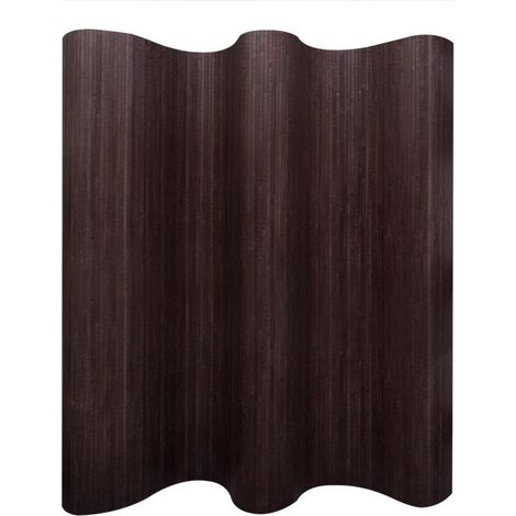 Cloison de séparation Bambou Marron foncé 250x165 (1/4)