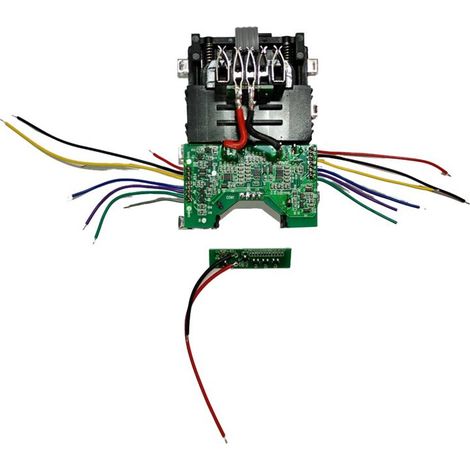 BMS para batería de litio Flexvolt 18650 20/60V 54V, carcasa de plástico PCB 6A 9A (1/2)