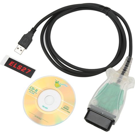 Cavo diagnostico OBD2 per sostituzione adattatore di scansione antiusura ELS27 Ford Focus CMax Mondeo