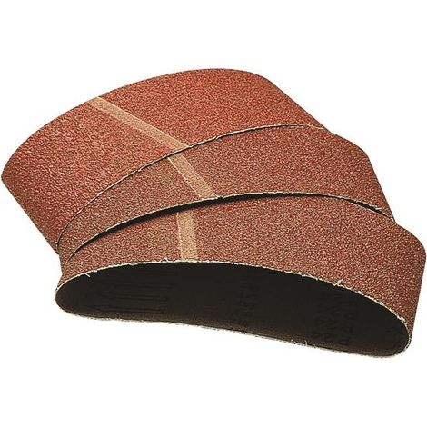 Lijas de Banda Wolfcraft Corindón Grano 120 76x457mm (Pack 3) (1896000)