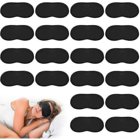 JIAJIEFANG 30er-Pack Einweg-Schlafmasken für Damen und Herren, lichtundurchlässig – Gut (1/3)