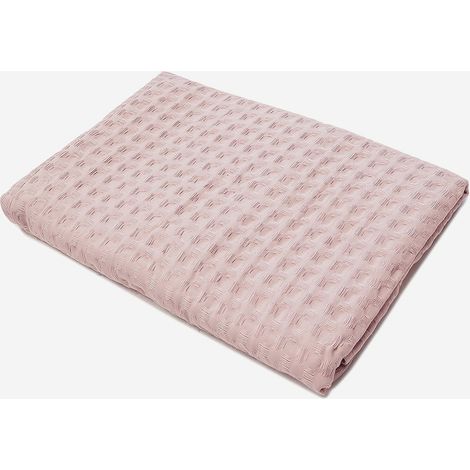 Badetuch aus Baumwolle 100x150 cm Aria - Pink