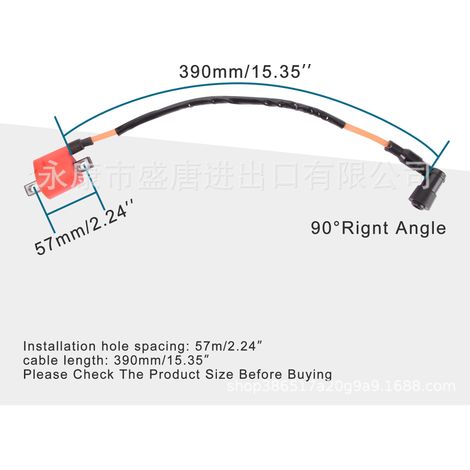 Ignition coil compatible with CG vertical engines 125cc-250cc ATVs, off-road vehicles, and go-karts. (1/4)