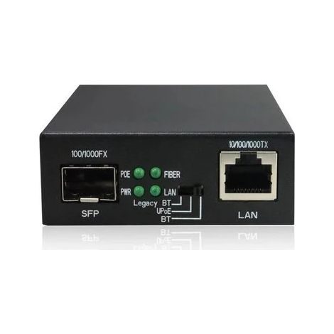 Convertitore media dexlan sfp tp60w 60W iniettore Poe (1/3)