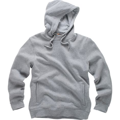 Scruffs Kapuzenpulli Worker grau Größe S (1/5)