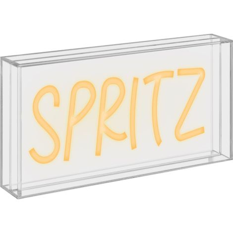 WD LifeStyle Insegna Neon con Cornice in Plexiglass 23 x 13 Cm Decoro Spritz (1/3)