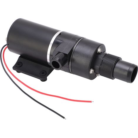 Pompe à eaux usées 45LPM 12GPM grand débit, tête 3 mètres, double lame, pour toilettes de yacht, réservoir à poissons, DC 12V 14A (1/5)